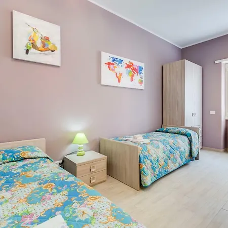 아파트 Bright For 5, 2 Bathrooms 로마